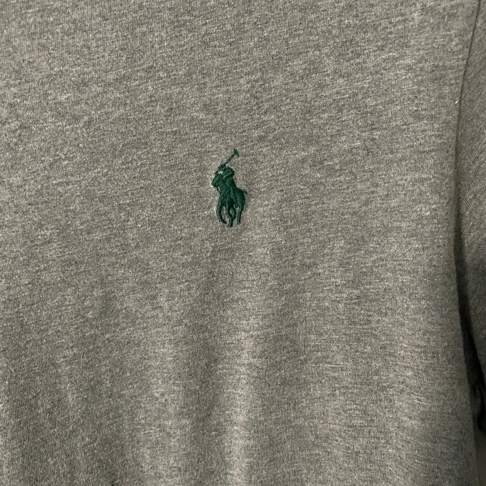 Mens Polo Ralph Lauren Gray V-Neck Tshirt